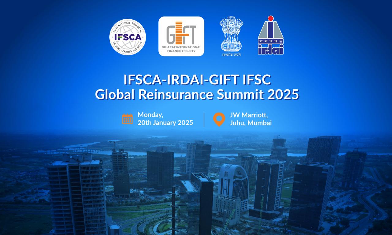 मुम्बईमा अन्तर्राष्ट्रिय पुनर्बीमा शिखर सम्मेलन,गिफ्ट सिटीको प्रवर्द्धन मुख्य उद्देश्य