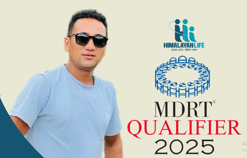 एमडीआरटीमा हिमालयन लाइफका राउतको ह्याट्रिक