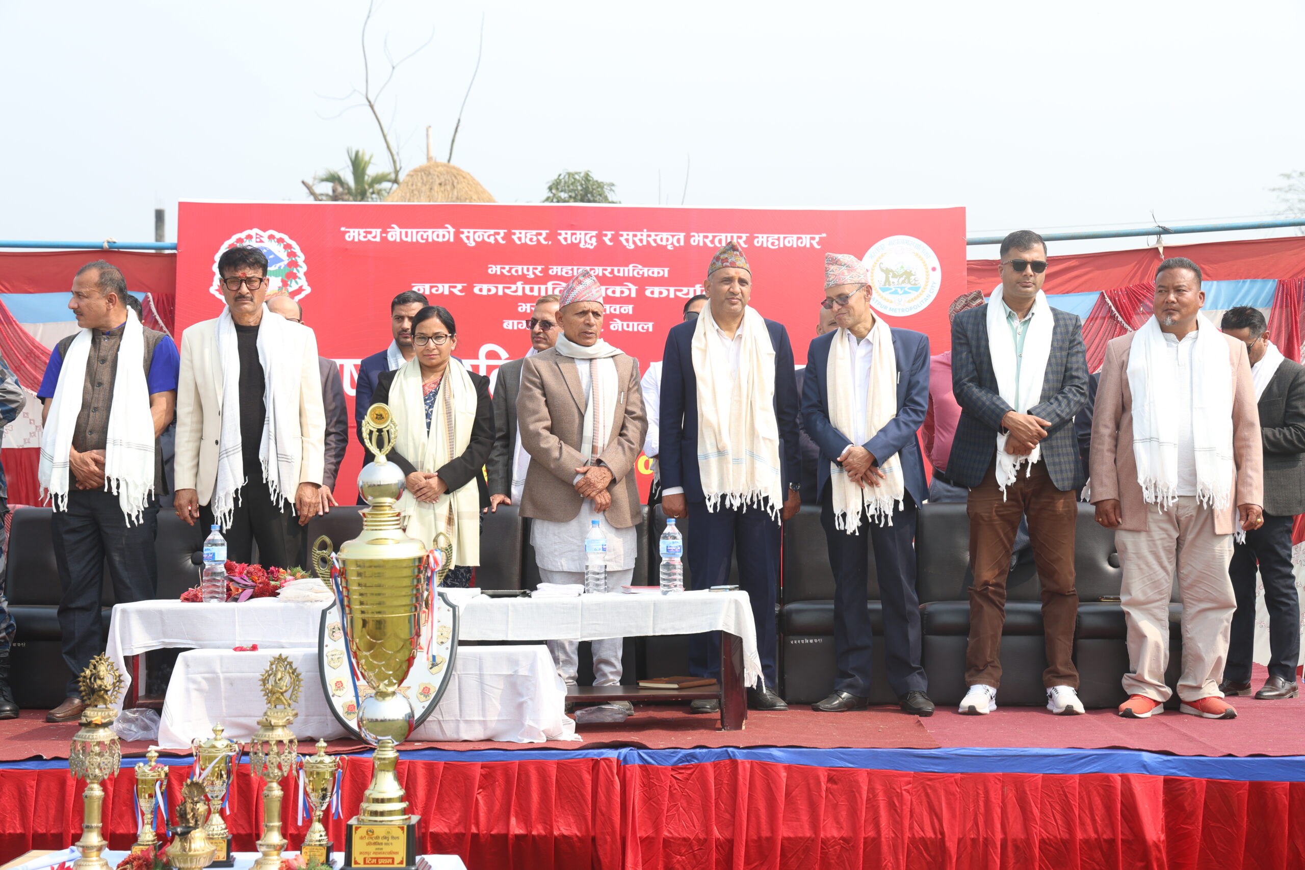 भरतपुरमा छैठौ संस्करणको राष्ट्रपति रनिङ शिल्ड प्रतियोगिता सुरु