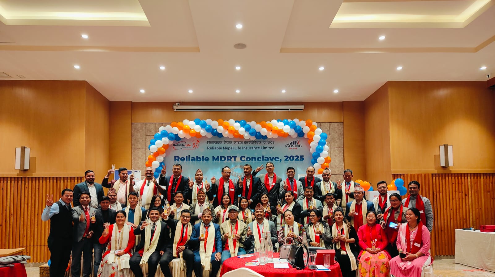 रिलायबल नेपाल लाइफको एमडीआरटी सम्मान तथा तालिम कार्यक्रम सम्पन्न