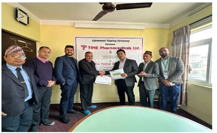 टाईम फर्मास्युटिकल्सले आइपीओ निष्काशन गर्ने, नियुक्त गर्यो बिक्री प्रबन्धक