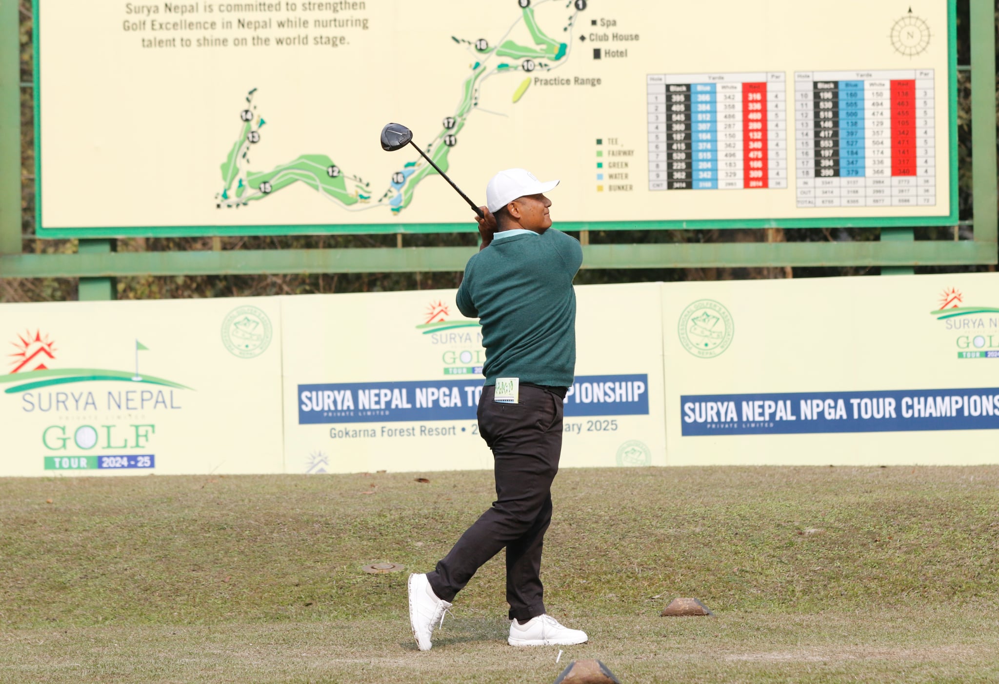 सुर्य नेपाल एनपीजीए टुर च्याम्पियनसिप तोरण शीर्षस्थानमा कायमै
