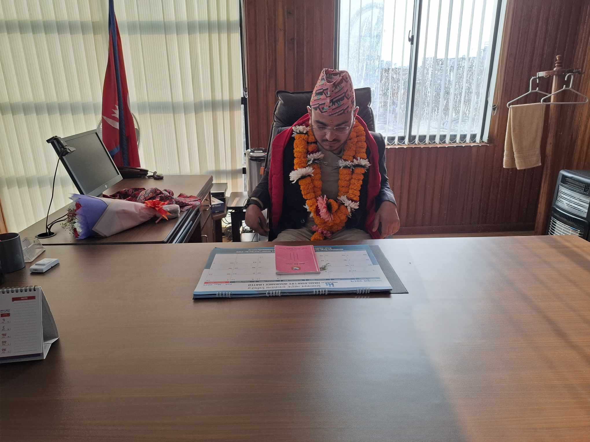 बीमा प्राधिकरणका अध्यक्ष शरद ओझाले सम्हाले कार्यभार