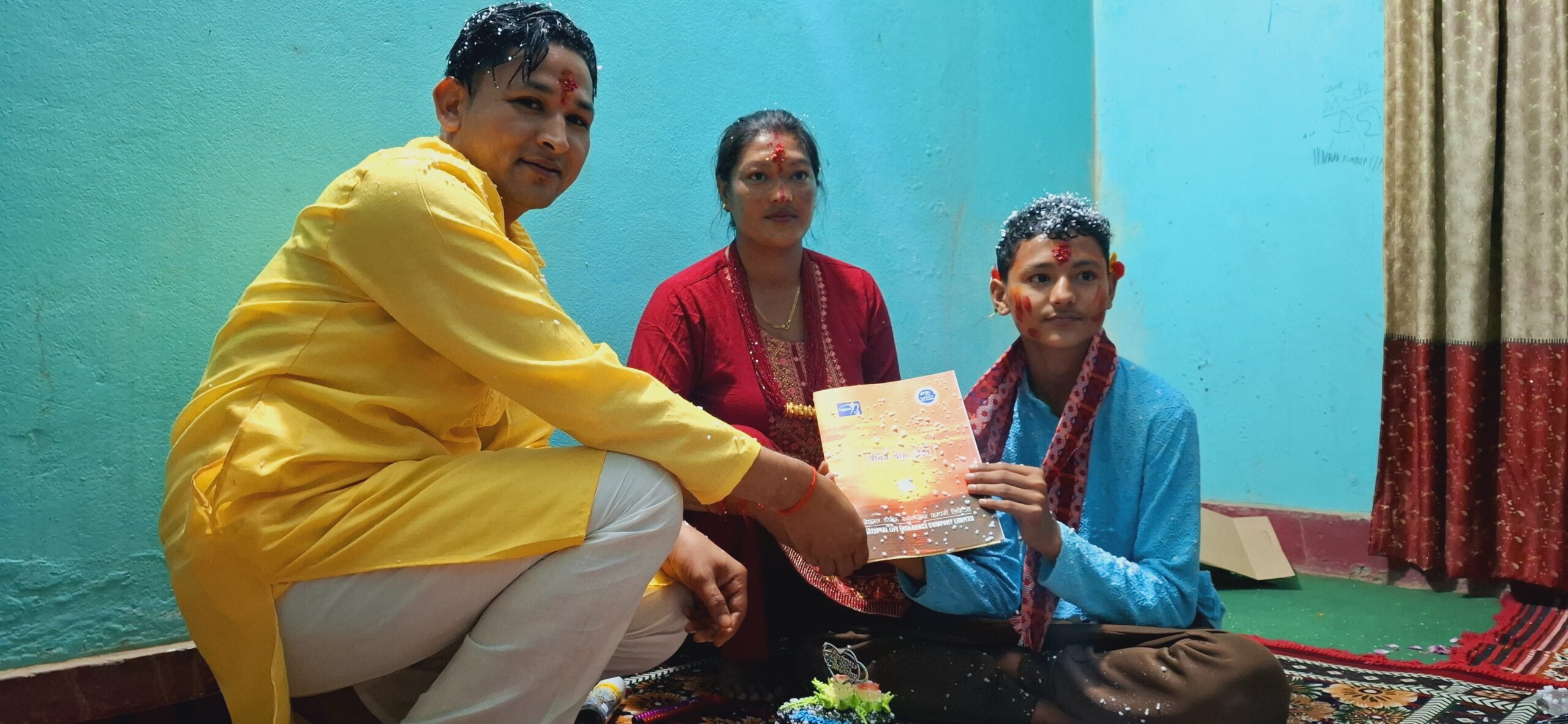 Shankar gifted his son an insurance policy worth Rs. 3.5 million on his birthday.