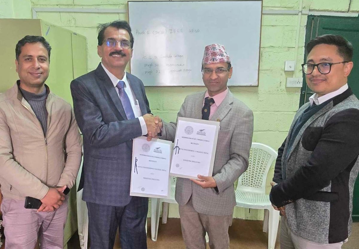 नेक र मलेसियाको जेएसजे कलेजबीच शैक्षिक समझदारी कायम