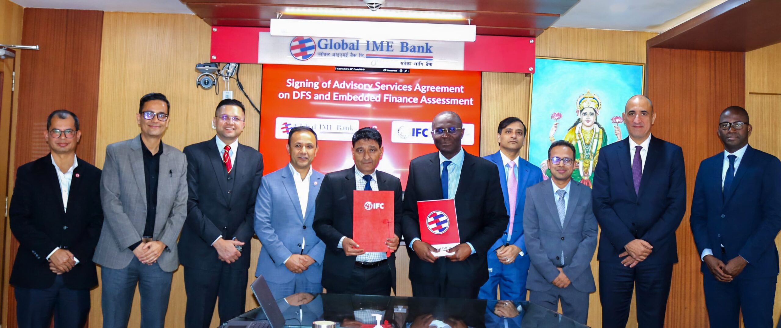 ग्लोबल आइएमई बैंक र आईएफसीबीच साझेदारी