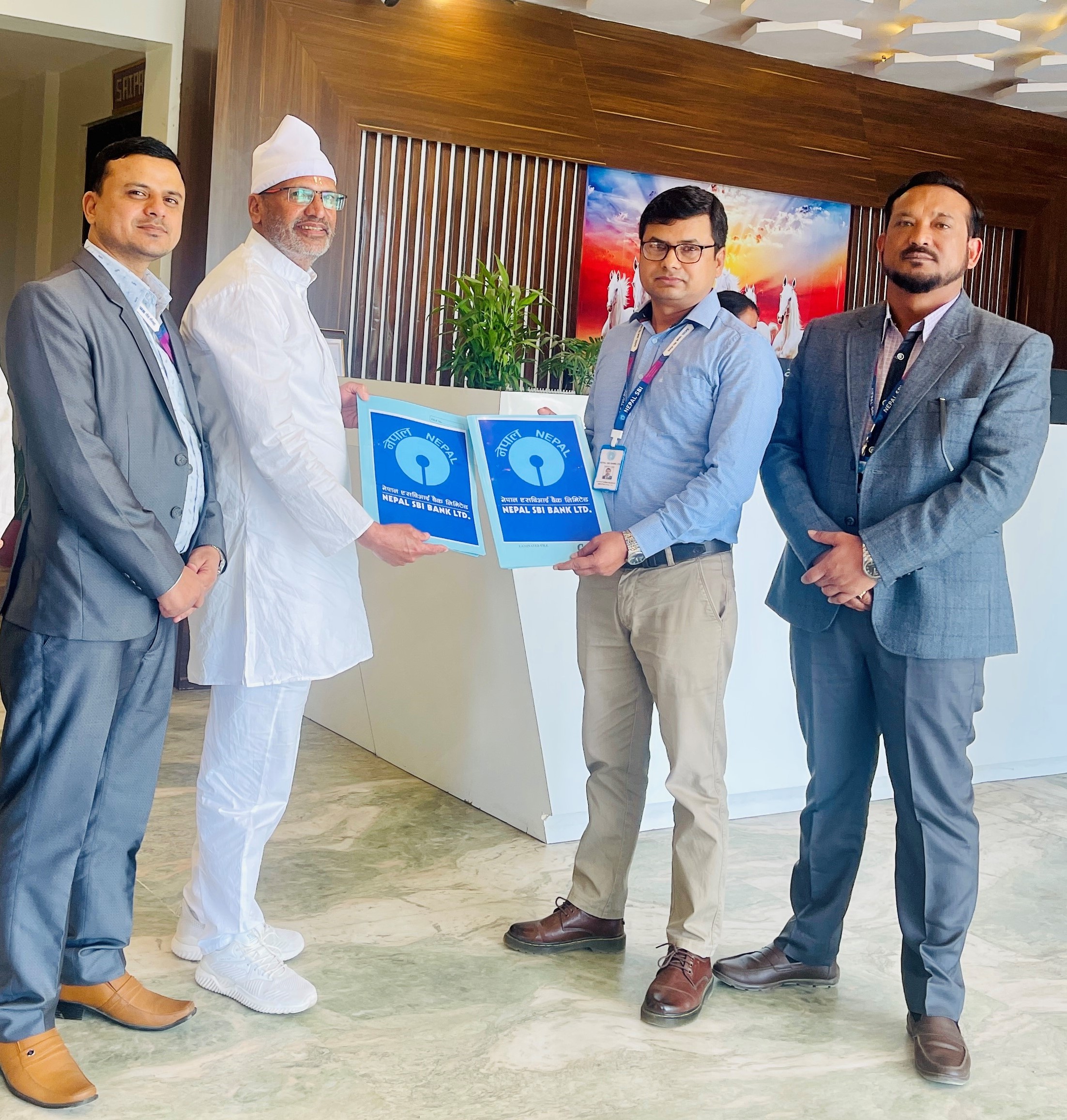 Agreement between Nepal SBI Bank and The Rubus Hotel