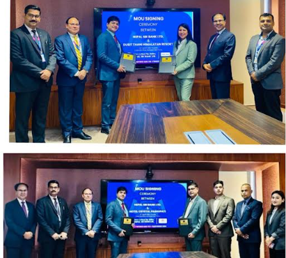 नेपाल एसबिआई बैंकका ग्राहकले दुसित थानी हिमालयन रिसोर्ट र होटेल क्रिस्टलमा छुट पाउने