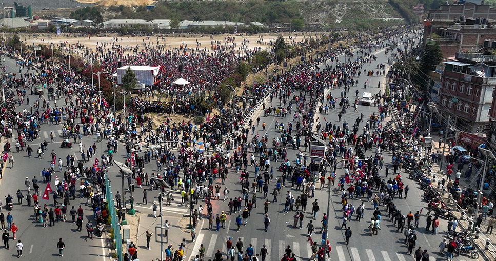 संयुक्त जनआन्दोलन समितिको उपत्यका बन्द फिर्ता