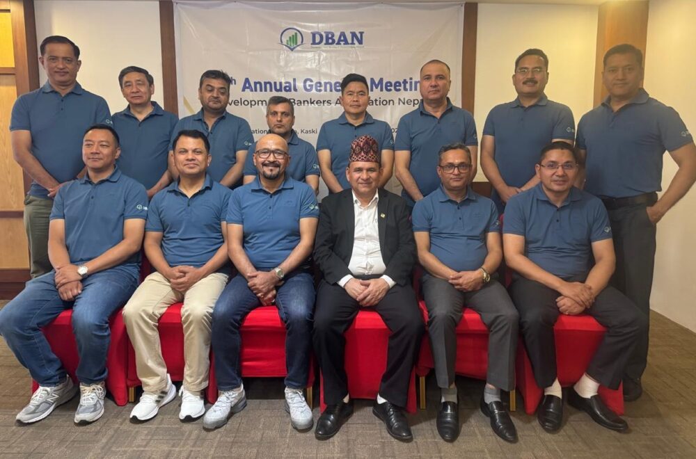 Suyog Shrestha re-elected as President of Development Bankers Association