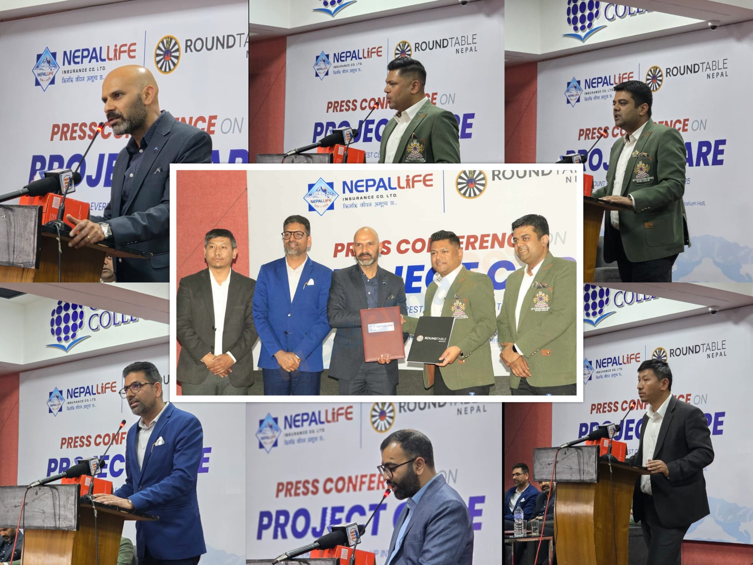 Nepal Life collaborates with Round Table Nepal to collect garbage on Mount Everest