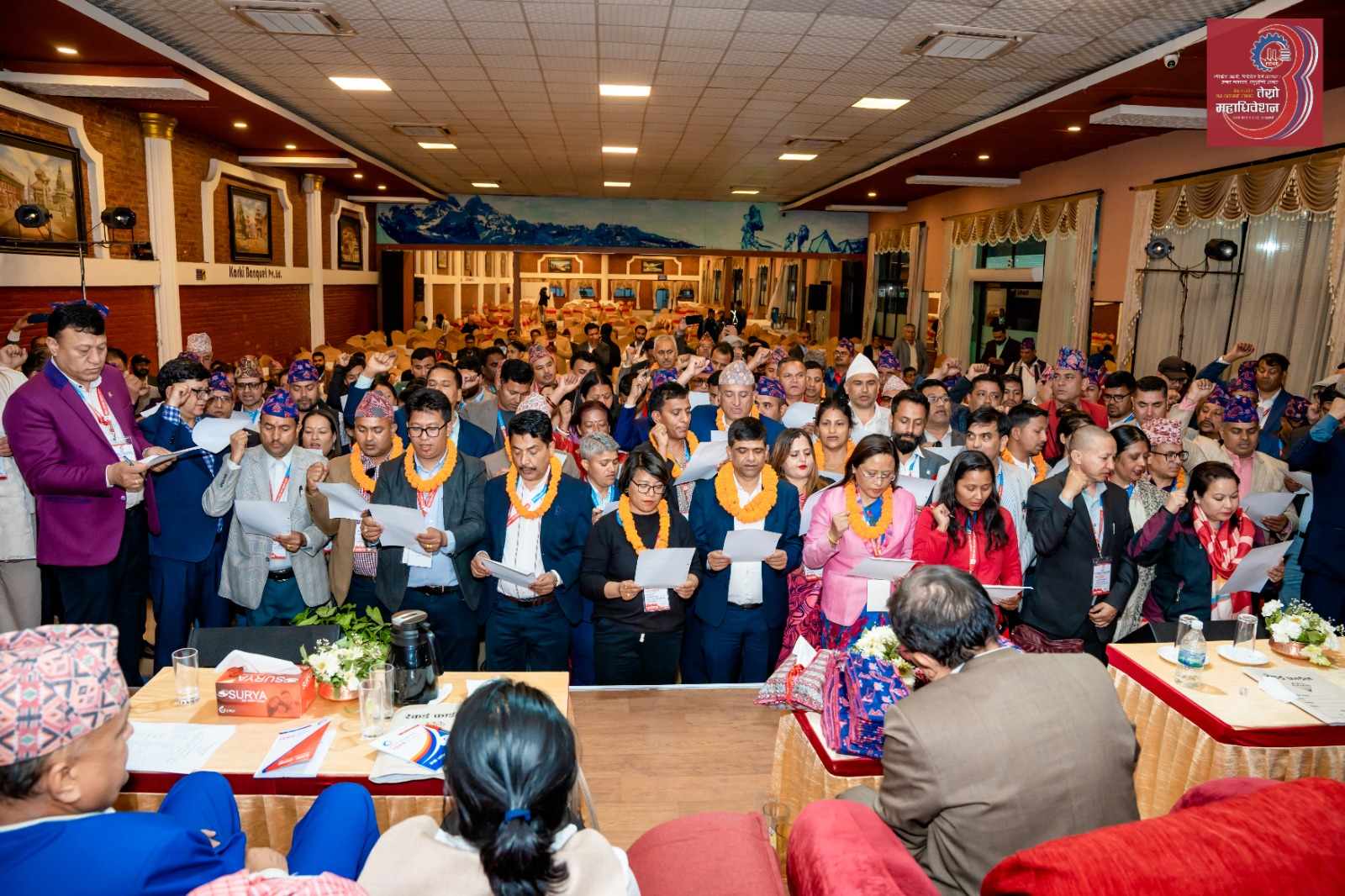 महासंघको अध्यक्षमा भागिरथ सापकोटा निर्वाचित, यस्तो बन्यो कार्यसमिति