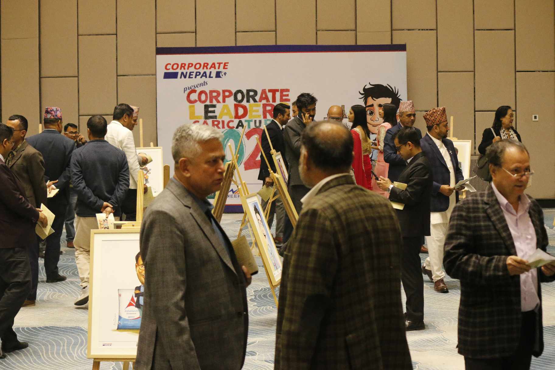 नेपालमा पहिलो पटक आयोजित ‘कर्पोरेट लिडर्स क्यारिकेचर २०२५’ सम्पन्न