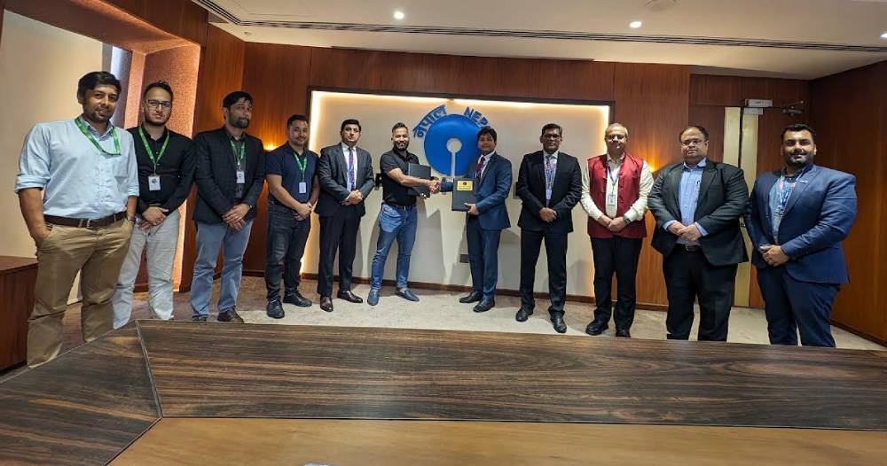 इसेवा र नेपाल एसबिआई बैंकबीच विद्युतीय कारोबारका लागि साझेदारी