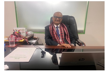 समृद्धि फाइनान्सका नवनियुक्त सीईओ घिमिरेले ग्रहण गरे पदभार