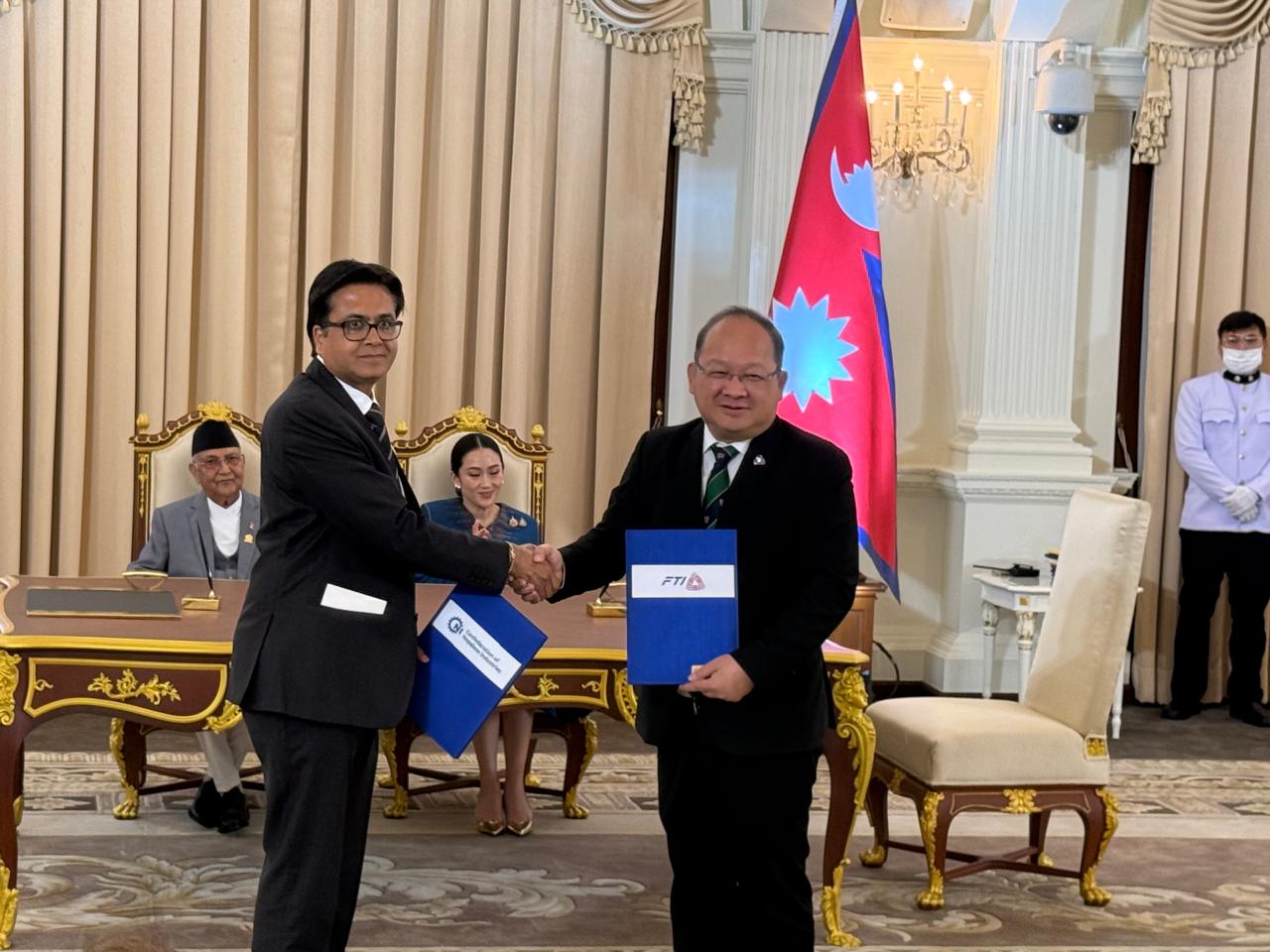 नेपाल उद्योग परिसंघ र थाई उद्योग महासंघबीच लगानी प्रवर्द्धन गर्ने समझदारी