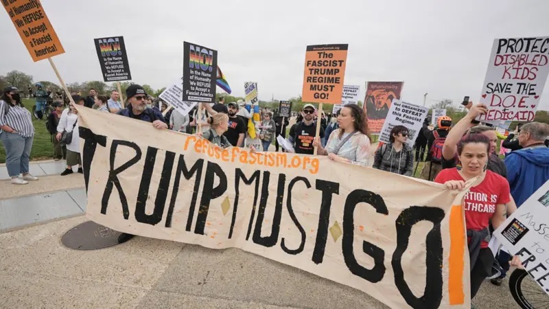 American people protest against President Trump, these are the demands