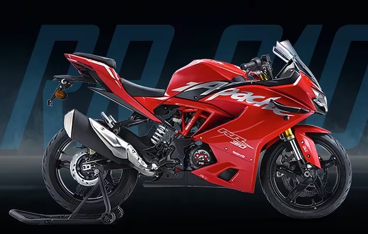 Smart features and fun racing! TVS launches new Apache RR-310