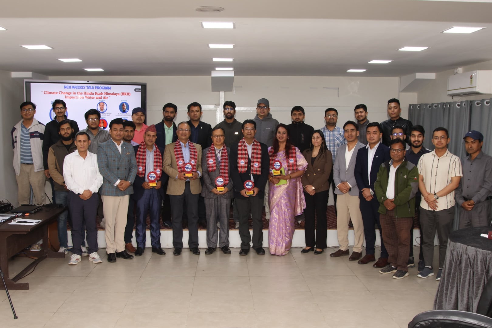 एनइएको आयोजनामा जलवायु परिवर्तनको वायु प्रदूषणमा असर सम्बन्धी अन्तर्क्रिया सम्पन्न