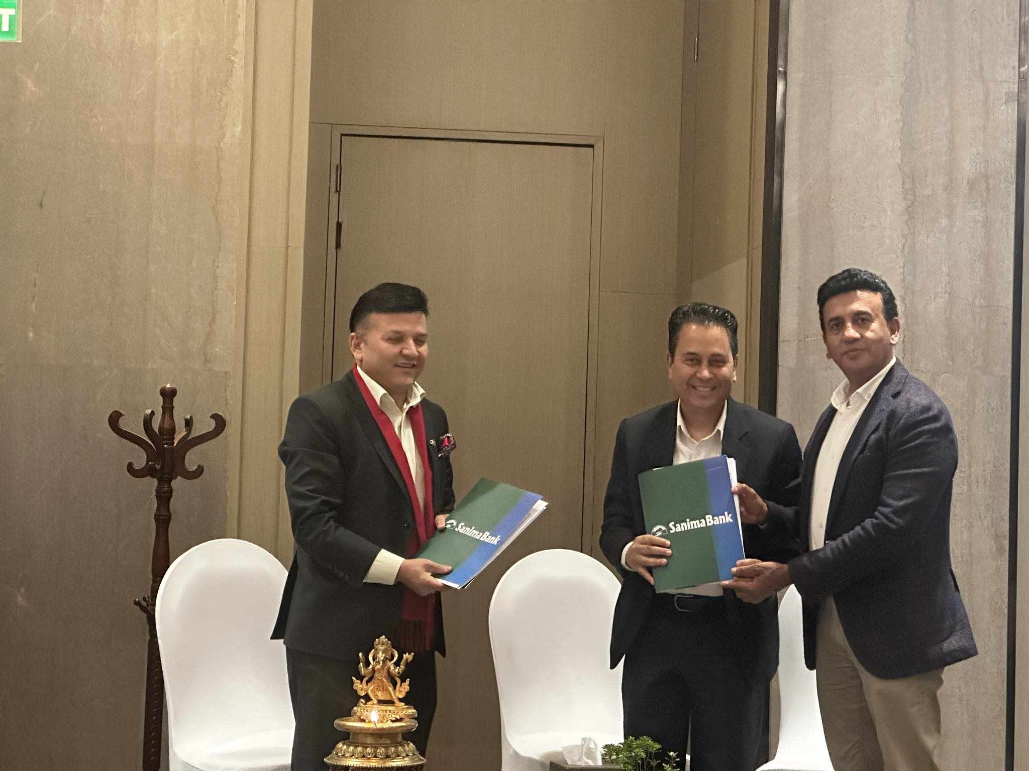 Co-financing loan led by Sanima Bank for the Super Seti Hydropower Project, invested by Neco Insurance