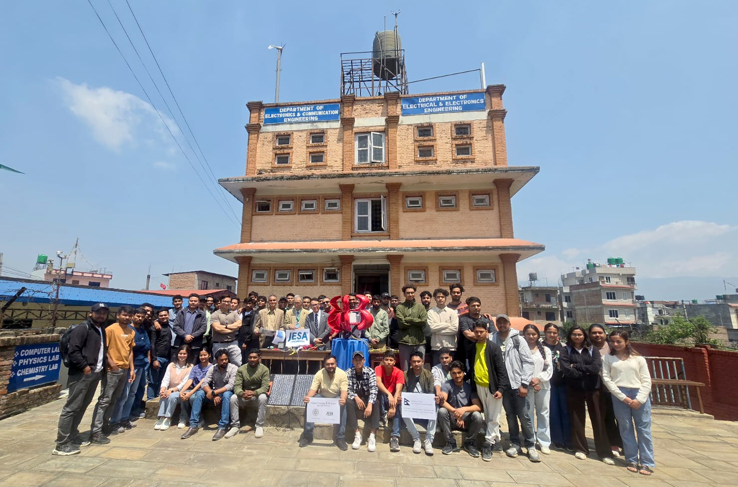 नेकमा प्रोटोटाइप सौर्य–वायु हाइब्रिड ऊर्जा टर्बाइन जडान