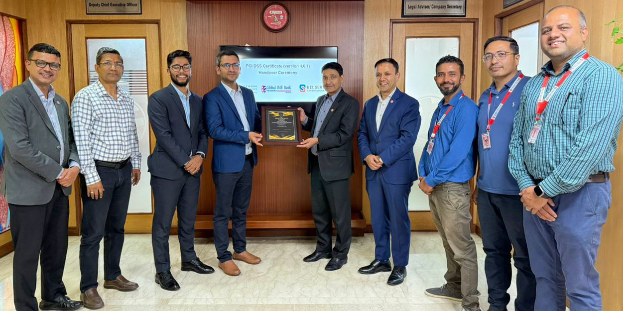 Certification at Global IME Bank PCI-DSS