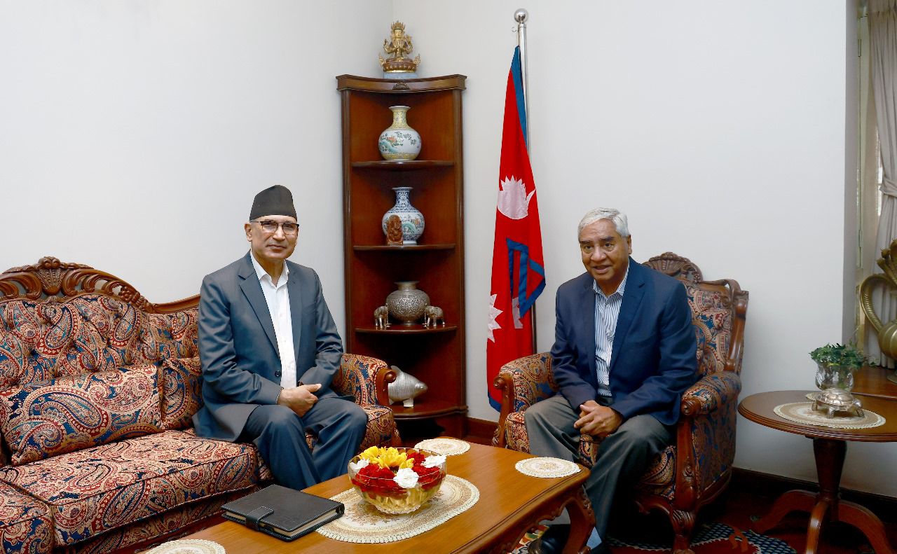 अर्थमन्त्री पौडेलद्वारा आगामी बजेटबारे काँग्रेस सभापति देउवासँग परामर्श