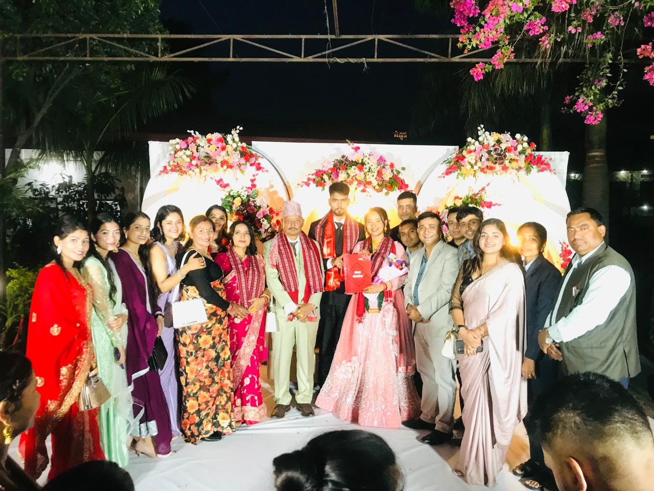 Kasish gets insurance policy gift on wedding