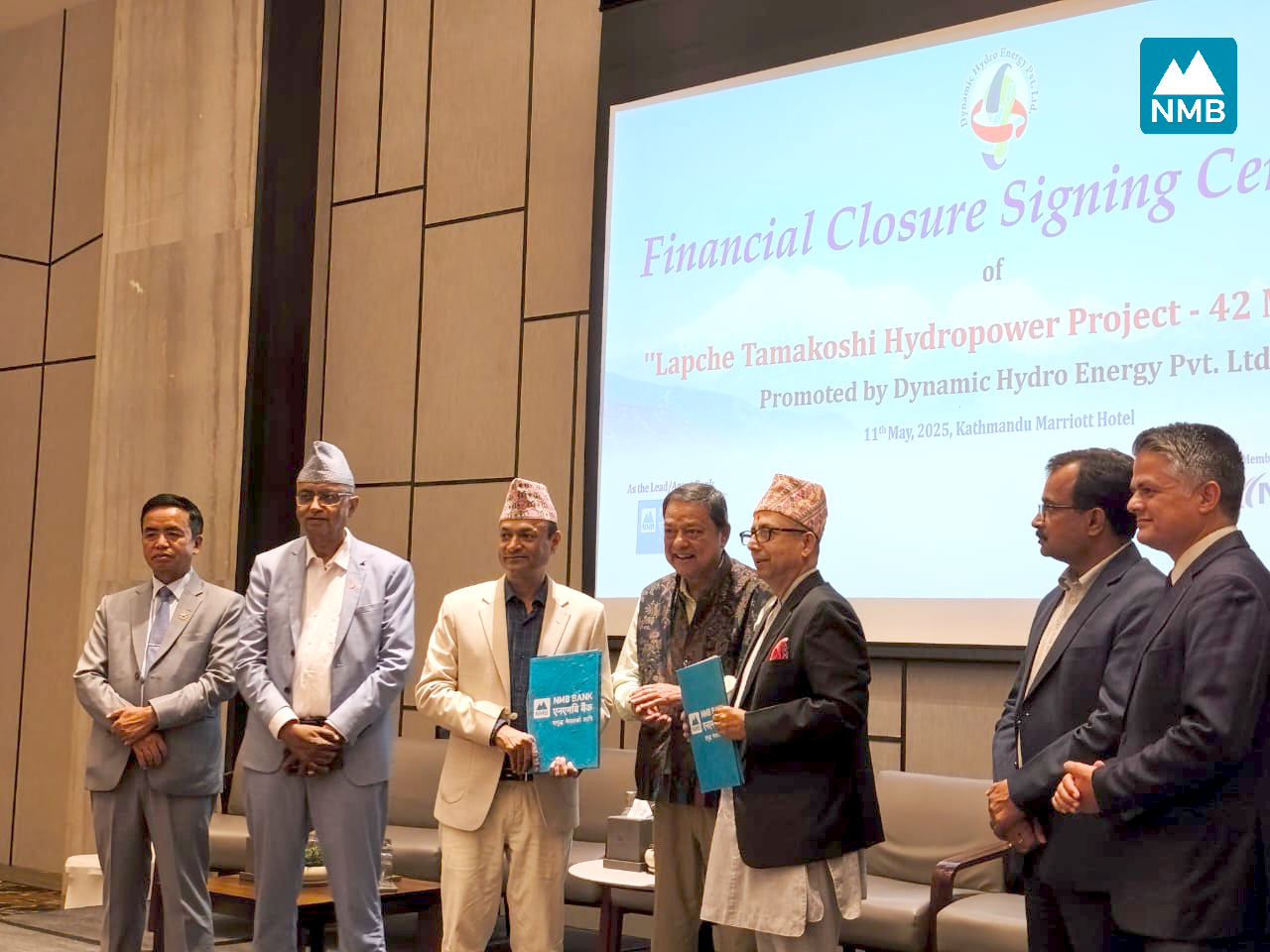 Financial management of Lapche Tamakoshi Hydropower and Chepe Khola under the leadership of NMB Bank