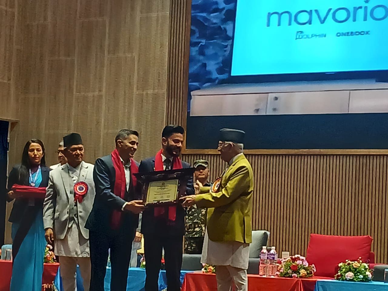 माभोरियन सिस्टम्सलाई राष्ट्रिय सूचना प्रविधि पुरस्कार-२०८२ प्रदान