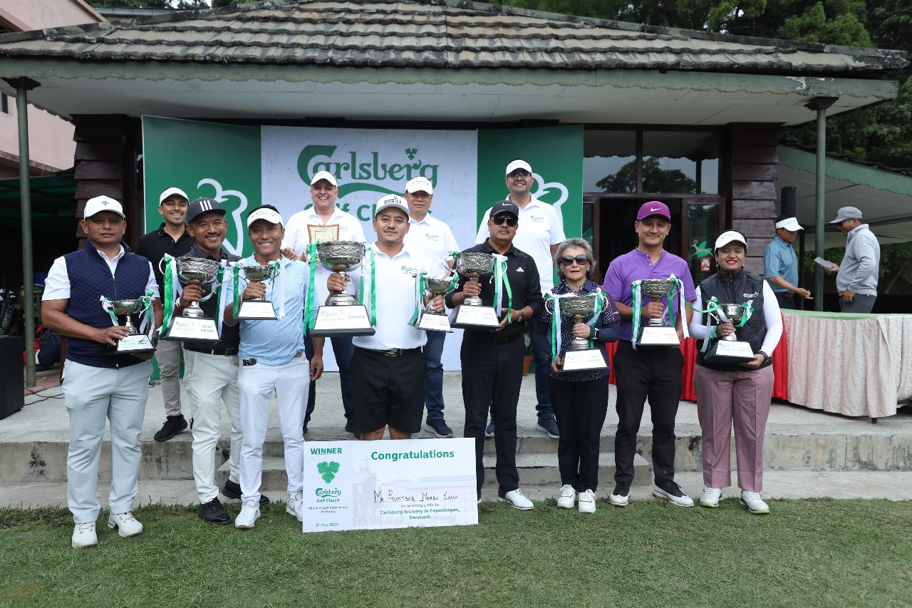 कार्ल्सबर्ग गल्फ क्लासिक प्रतियोगिता सम्पन्न, लामाले जिते कोपनहेगन ट्रीप