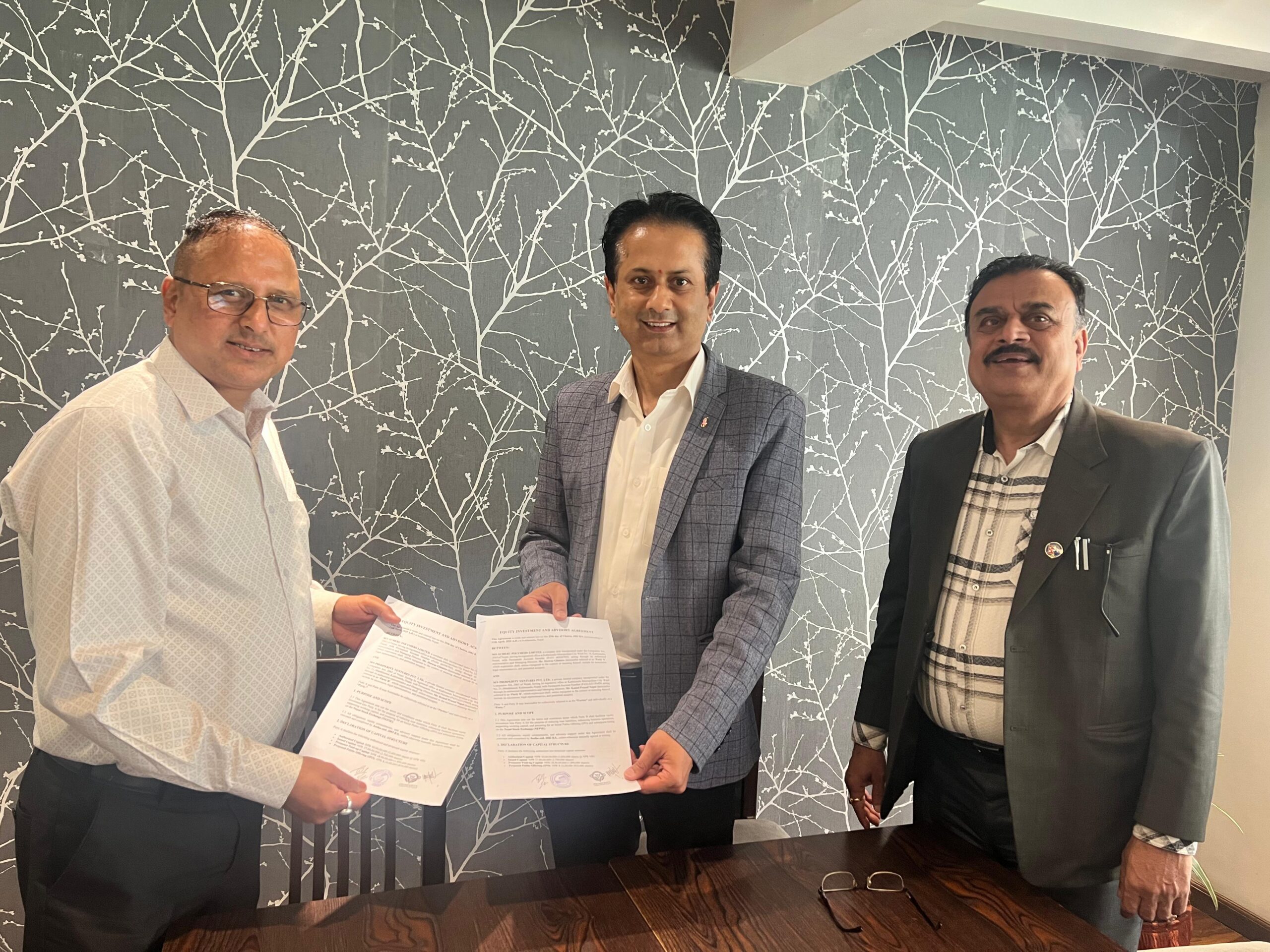 सुमेरु पोलिमर्सले आइपीओ निष्काशन गर्ने, प्रोस्पेरिटी भेञ्चर्ससँग गर्यो सम्झौता