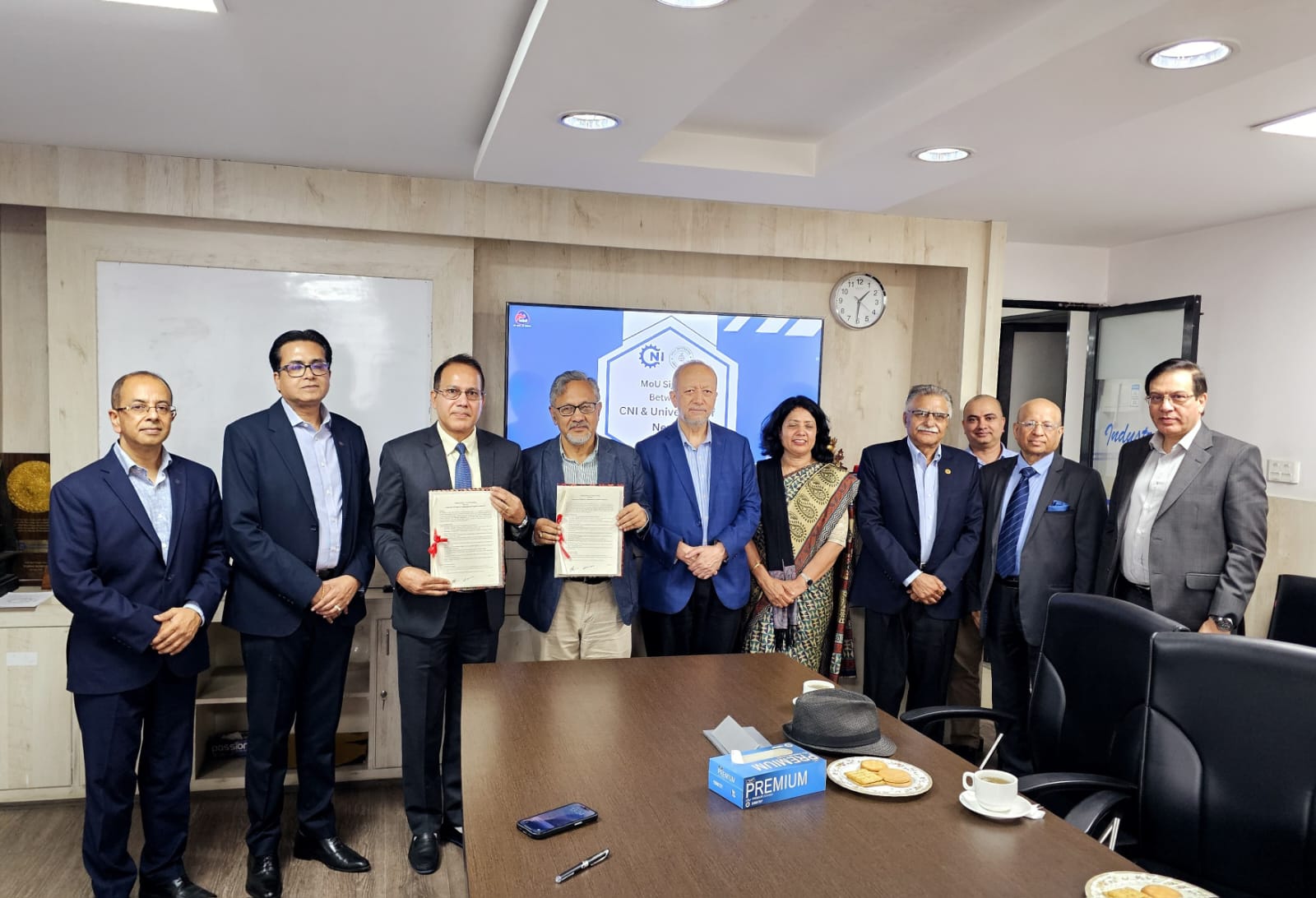 नेपाल उद्योग परिसंघ र नेपाल विश्वविद्यालयबीच सम्झौता, शिक्षा र उद्योगलाई जोड्ने उद्देश्य 