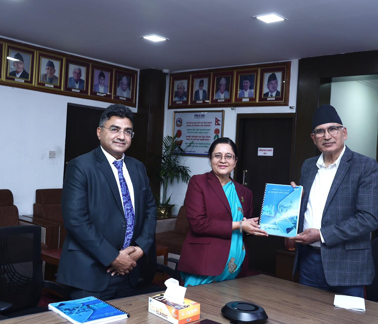 Nepal Rastra Bank submits pre-budget review report to Finance Ministry