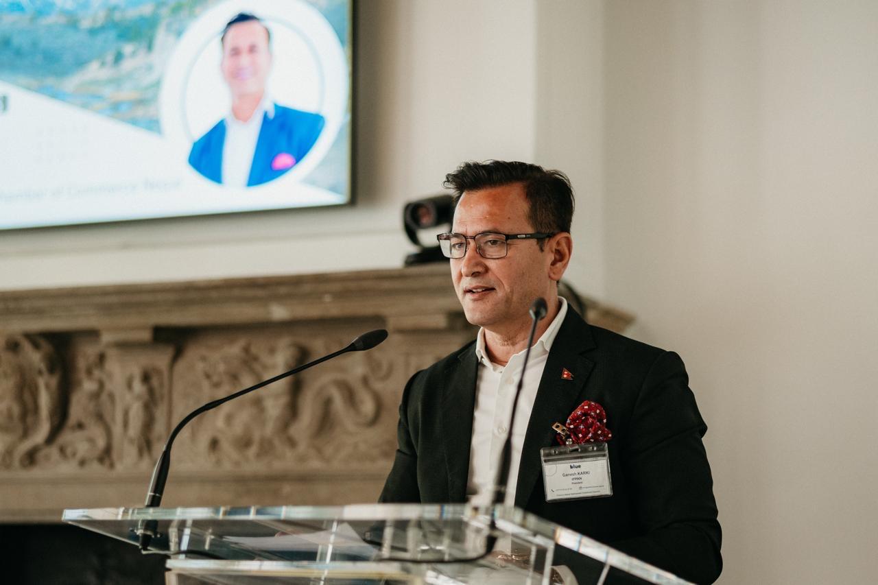 IPPAN Chairman Karki urges French investors to invest in Nepal’s hydropower sector