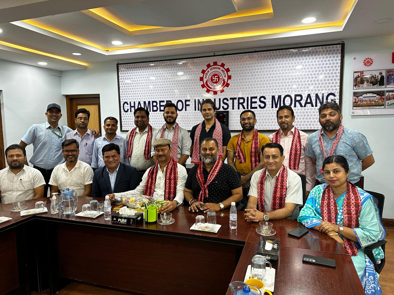 NIPS Koshi congratulates newly elected office bearers of Industry Association Morang