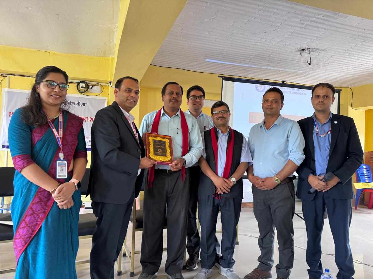 INSURANCE INTERACTION AT KALIKA SCHOOL BY NEA Gandaki State Office