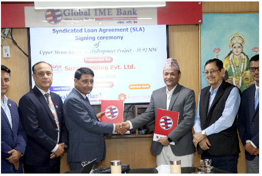 माथिल्लो मेवाखोला जलविद्युत आयोजनाका लागि जुट्यो लगानी