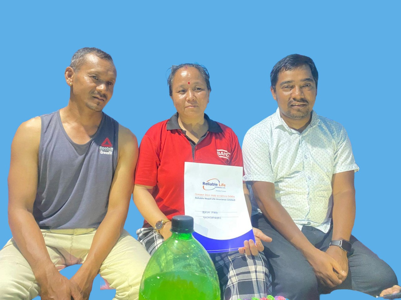 Chandra Bahadur gifts insurance policy on wife’s birthday