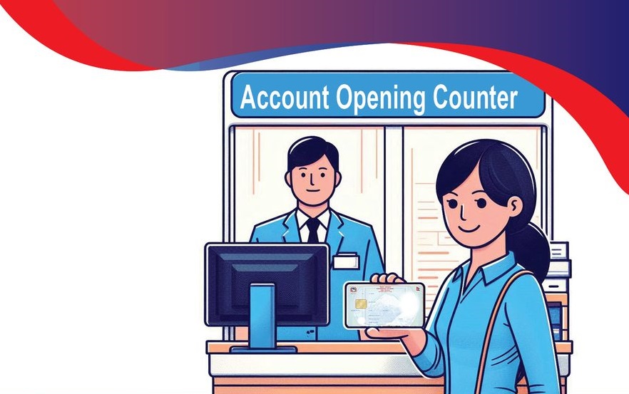 What is the system of customer identification when opening an account in banks?