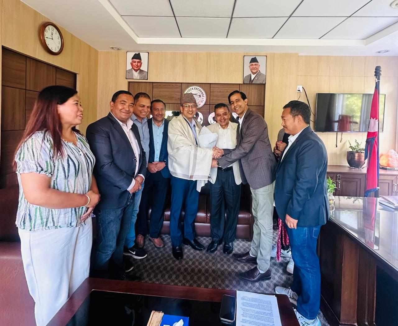 नेप्सेका सीईओ र शेयर लगानीकर्ताबीच भेट, नेप्सेको पुनर्संरचना कार्यले गति लिने विश्वास