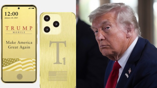 Donald Trump has introduced 5G smartphones to compete with Apple.