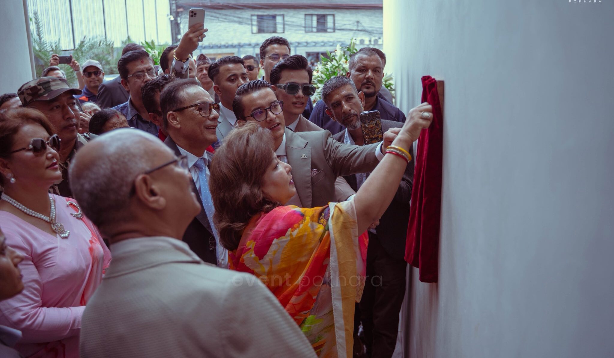 Gardakot’s garden resort turned into ashes while Arzoo inaugurates garden resort in Pokhara