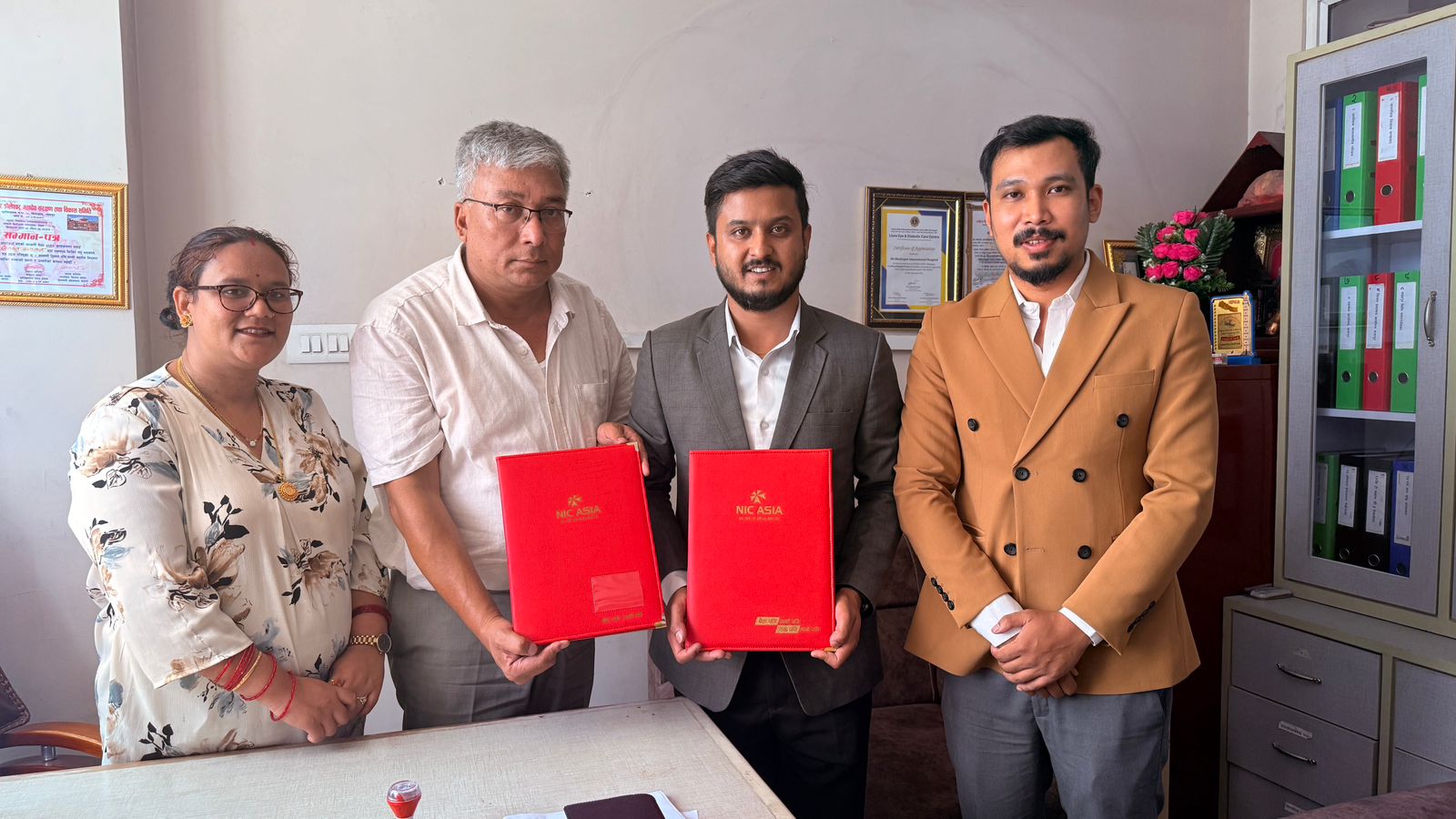 एनआईसी एशिया बैंकका ग्राहकलाई भक्तपुर इन्टरनेसनल हस्पिटलमा छुट