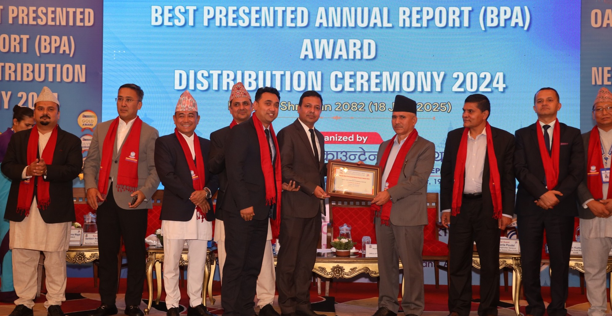 IME Life Insurance honoured with Best Financial Statement Award