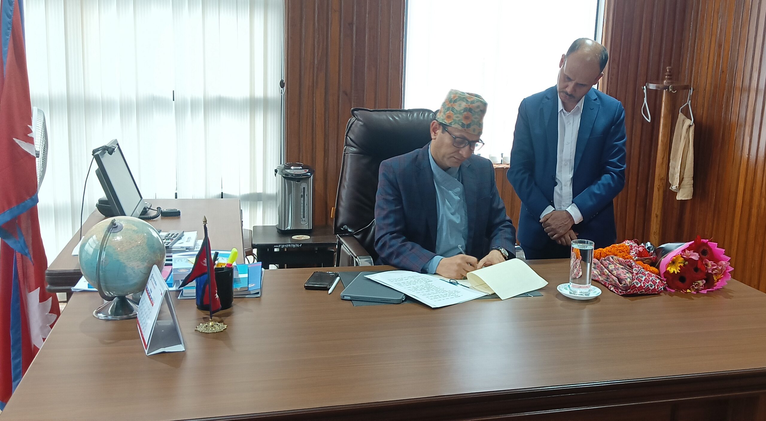 NRA Chairman Pokharel urges to work on teamwork to achieve insurer’s objectives and expand insurance access