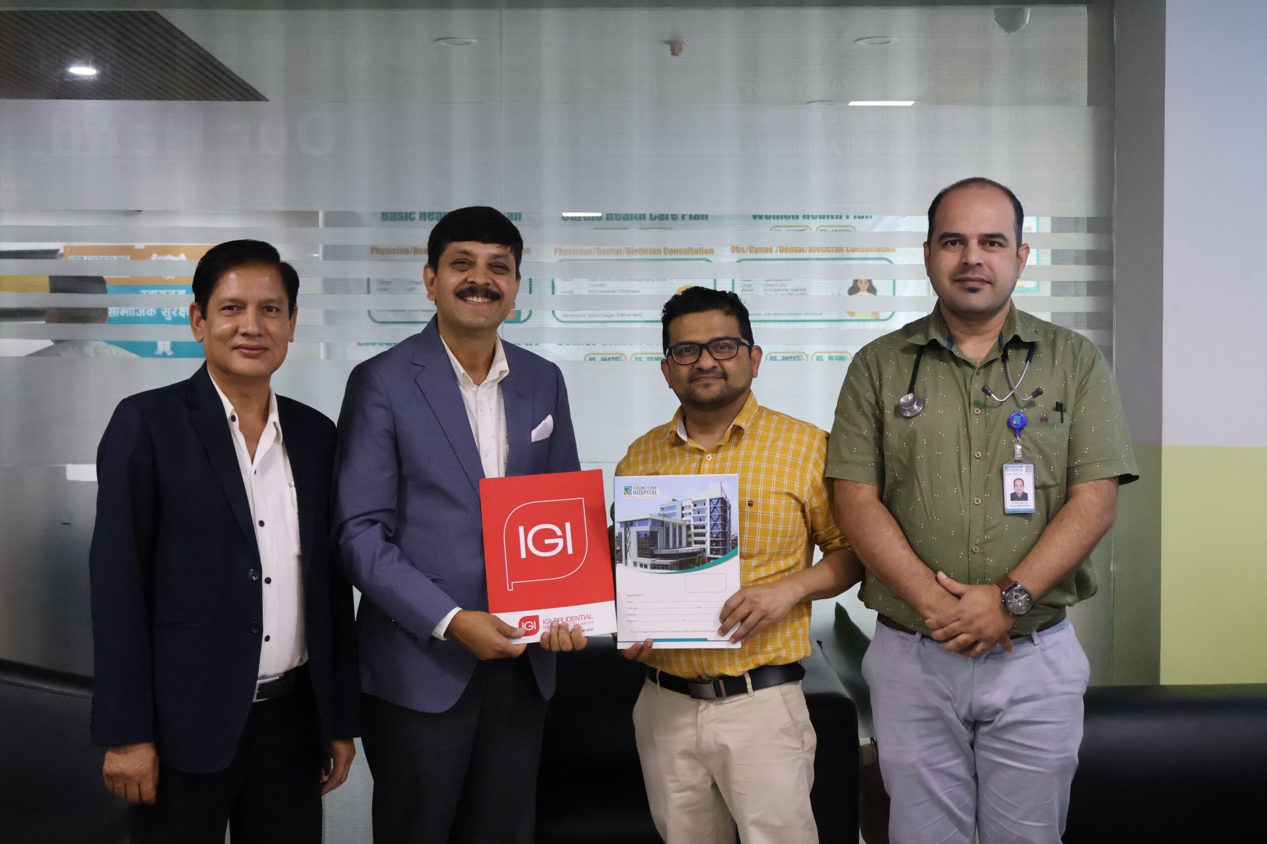IGI Prudential Insurance signs MoU with Noble College of Health and Education-Frontline Hospital