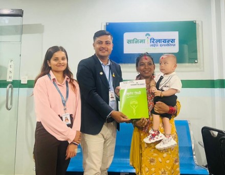 Pariyar couple gifts rs 1.5 million insurance policy on son’s birthday