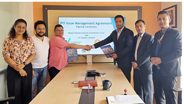 Nepal Infrastructures Investment Fund to issue IPO, appoints sales manager