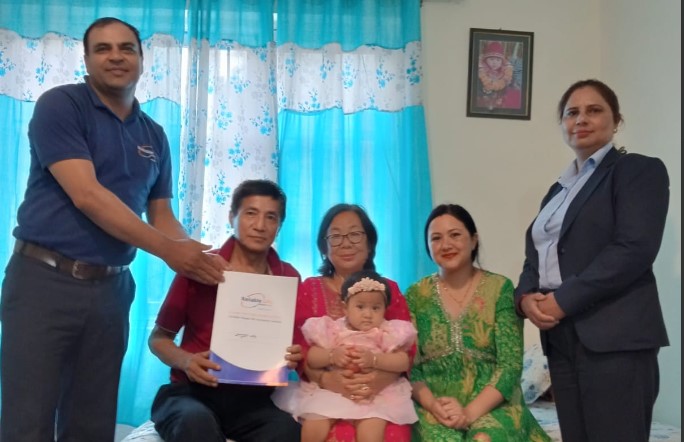 Insurance policy gift on birthday